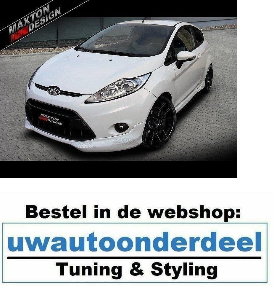 Maxton Design Ford Fiesta MK7 Standaard Spoiler Lip Splitter, Verzenden, Automotive Parts, A.parts@hotmail.nl, Trasmolenlaan 12 3447 GZ Woerden