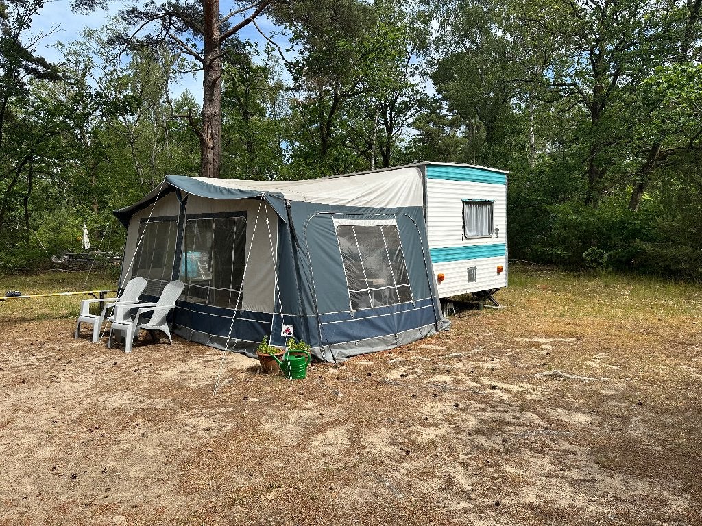 Stacaravan veluwemaat te koop, Caravans en Kamperen, Stacaravans, tot en met 2, Ophalen
