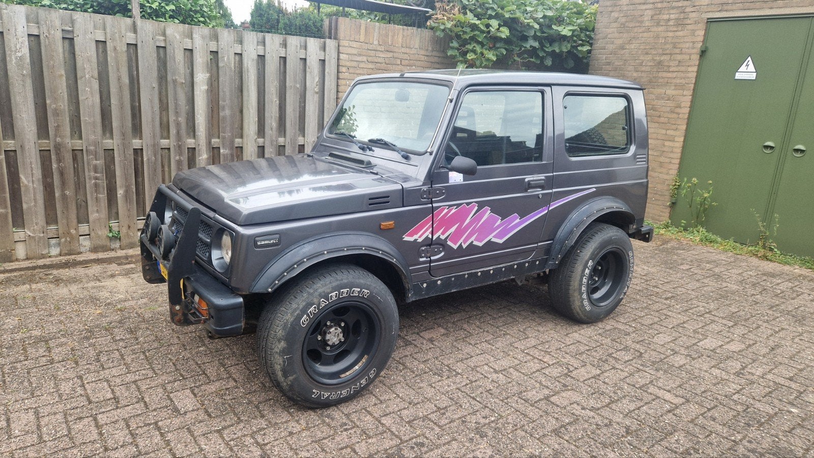 Suzuki Samurai hardtop, 1992, apk tot juni 2027, Auto's, Suzuki, 4 cilinders, Handgeschakeld, Grijs, 4x4