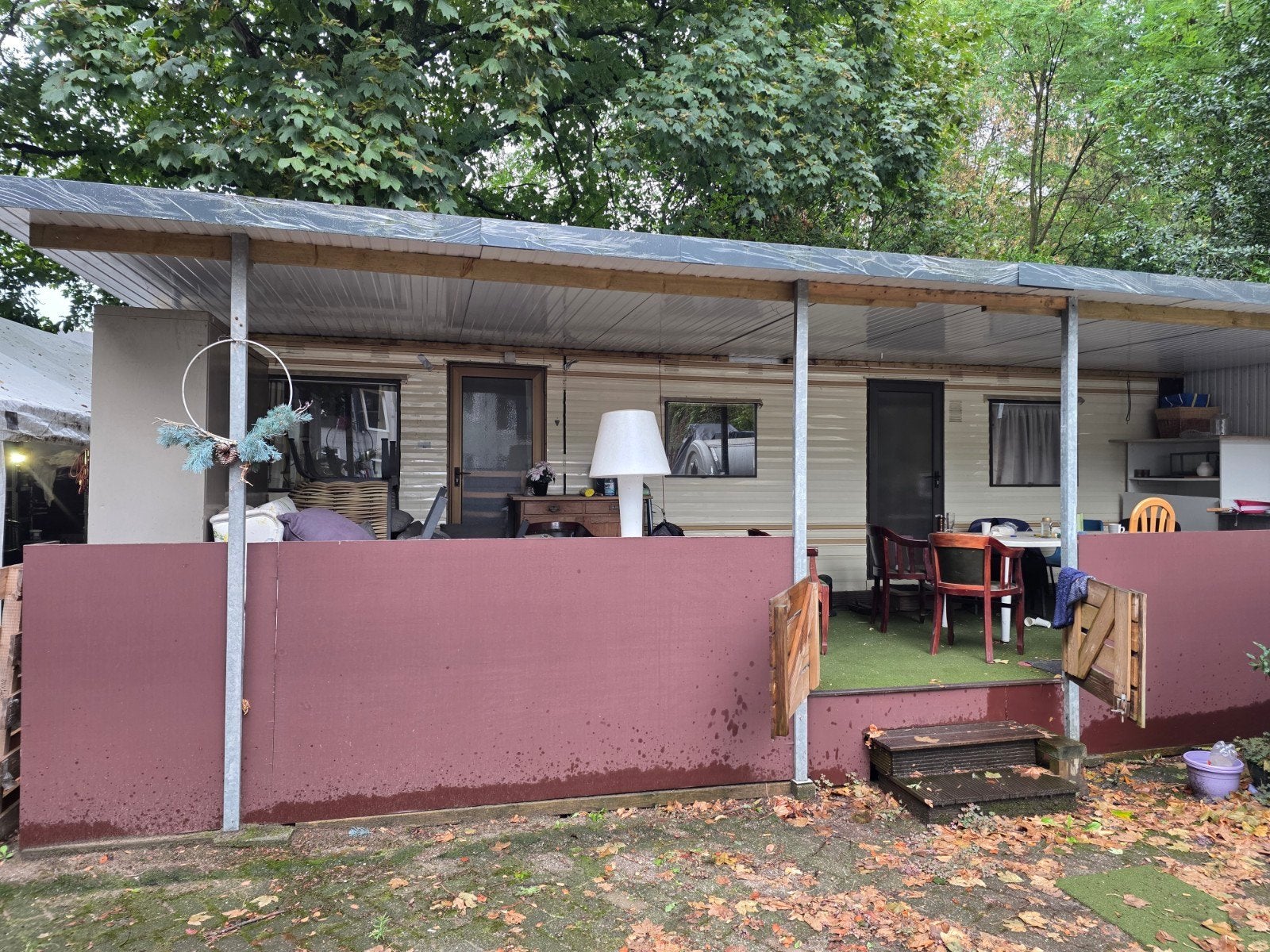Stacaravan Willerby met veranda en Bosch airco, Tot en met 4