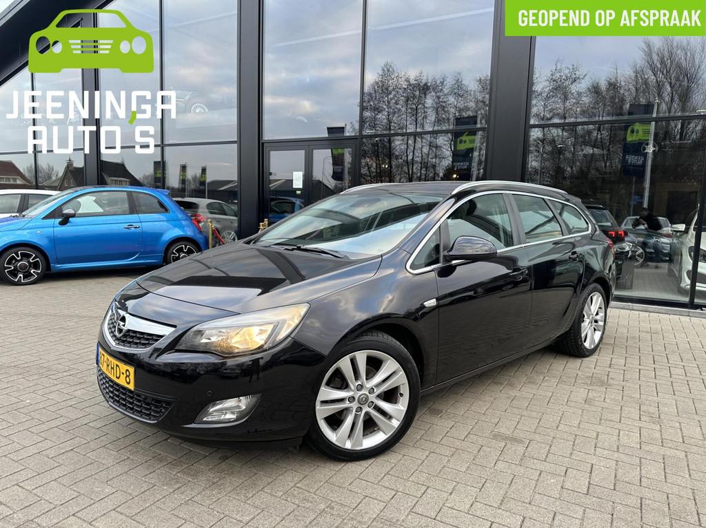Opel Astra Sports Tourer 1.6 Turbo Cosmo|Afn.Trekhaak|Clima|, Auto's, Euro 5, Gebruikt, Zwart, 4 cilinders