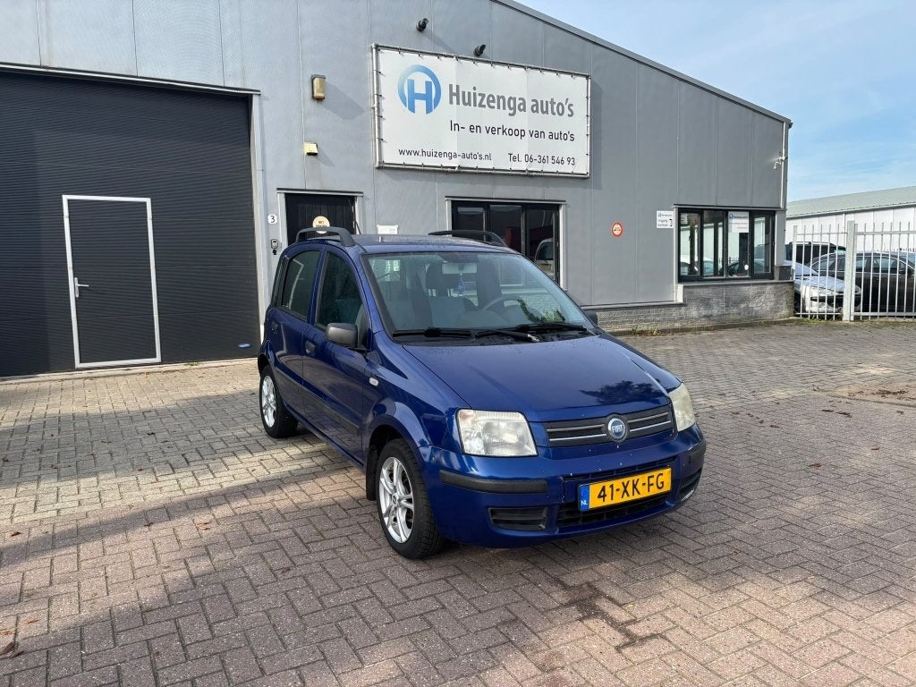 Fiat Panda 1.2L | AIRCO| KM:186.474| APK:09-10-2027!, Stof, Gebruikt, Origineel Nederlands, Bedrijf