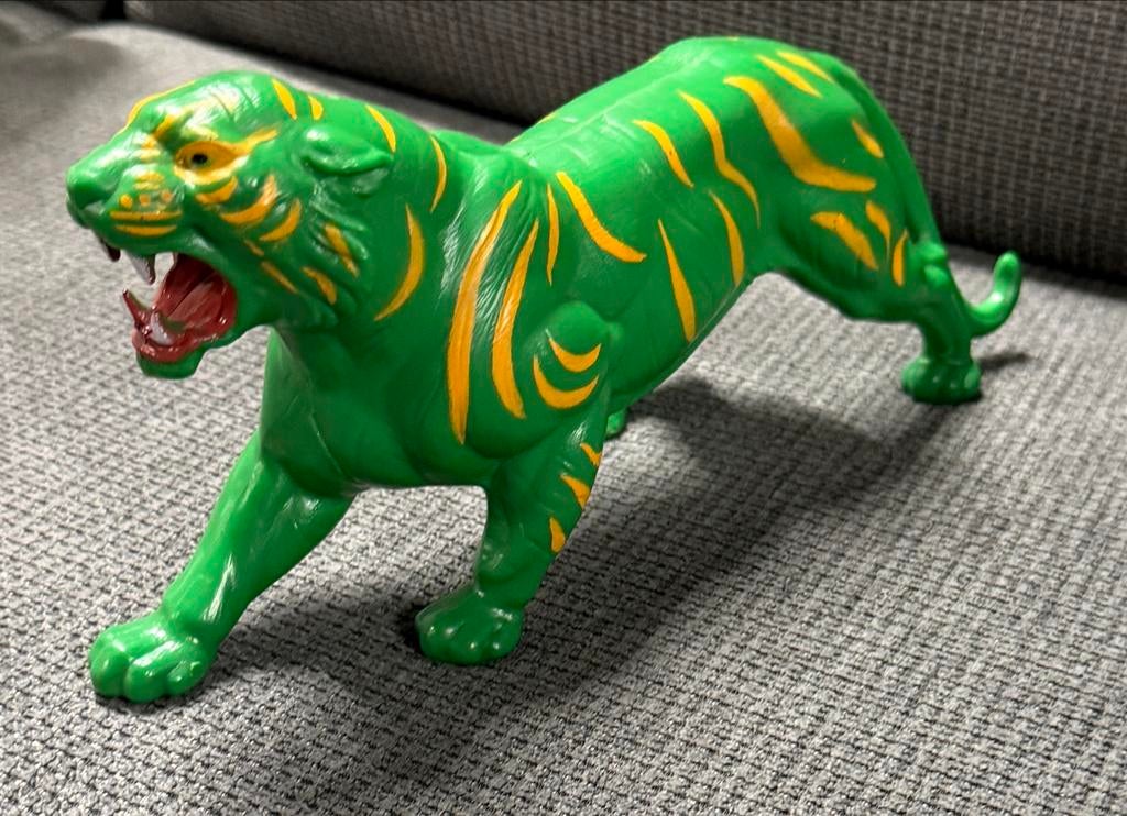 Vintage He-Man Battle Cat / Mattel 1983, Ophalen of Verzenden, Gebruikt