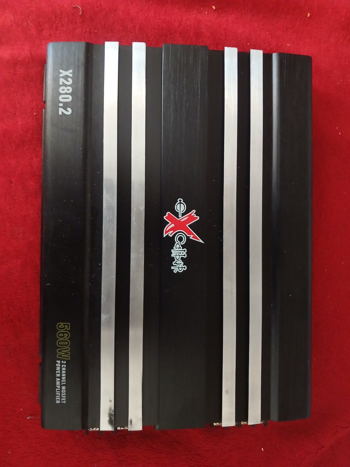 Excalibur X280.2 Auto Versterker 560W 2-kanaals, Auto diversen, Ophalen of Verzenden, Zo goed als nieuw