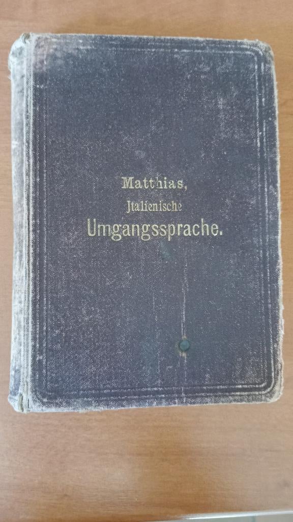 Oud Duits woordenboek Italiaans, Antiek en Kunst, Ophalen of Verzenden