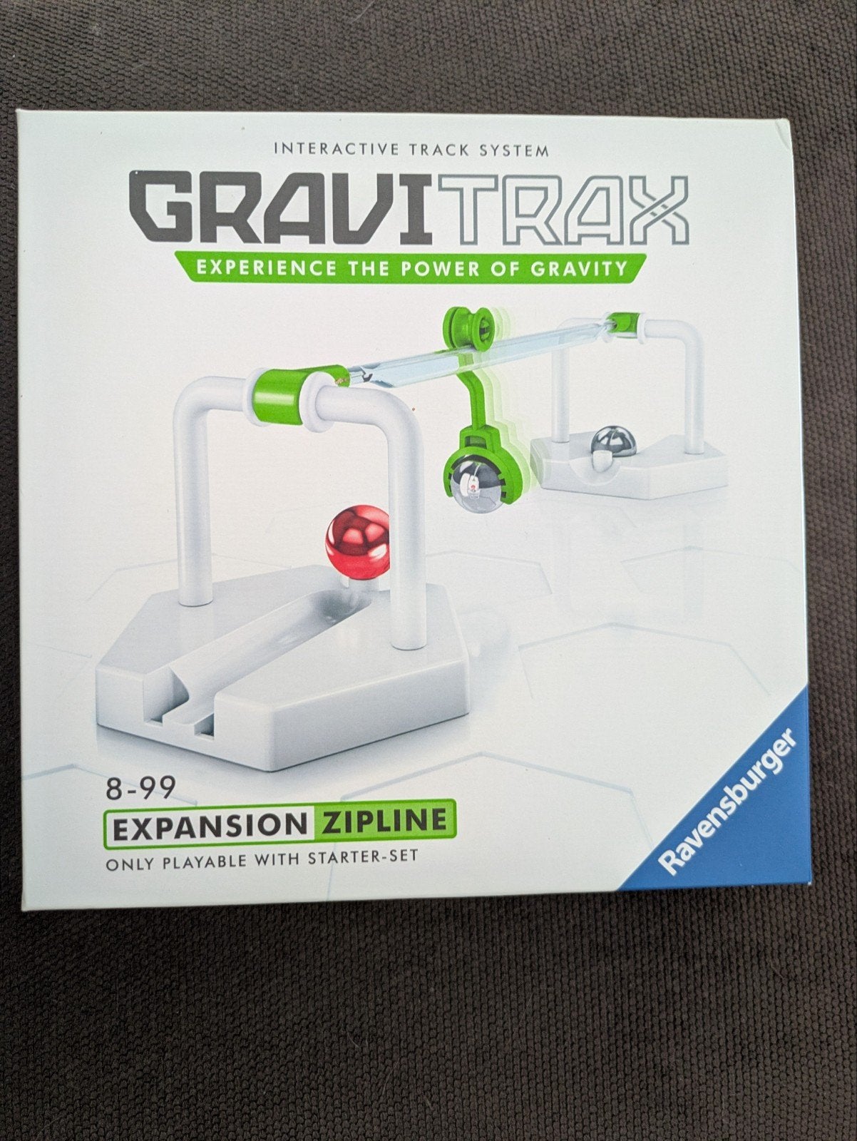 GraviTrax uitbreidingsset Zipline - Compleet en Netjes, Ophalen of Verzenden, Gebruikt, Bouwen