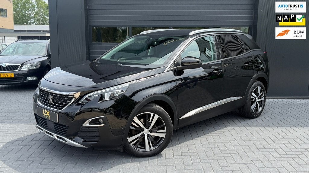 Peugeot 3008 1.2 PureTech Allure Airco|Carplay|Keyless|Distr, Auto's, Peugeot, Bedrijf, Te koop, 360° camera, ABS, Achteruitrijcamera