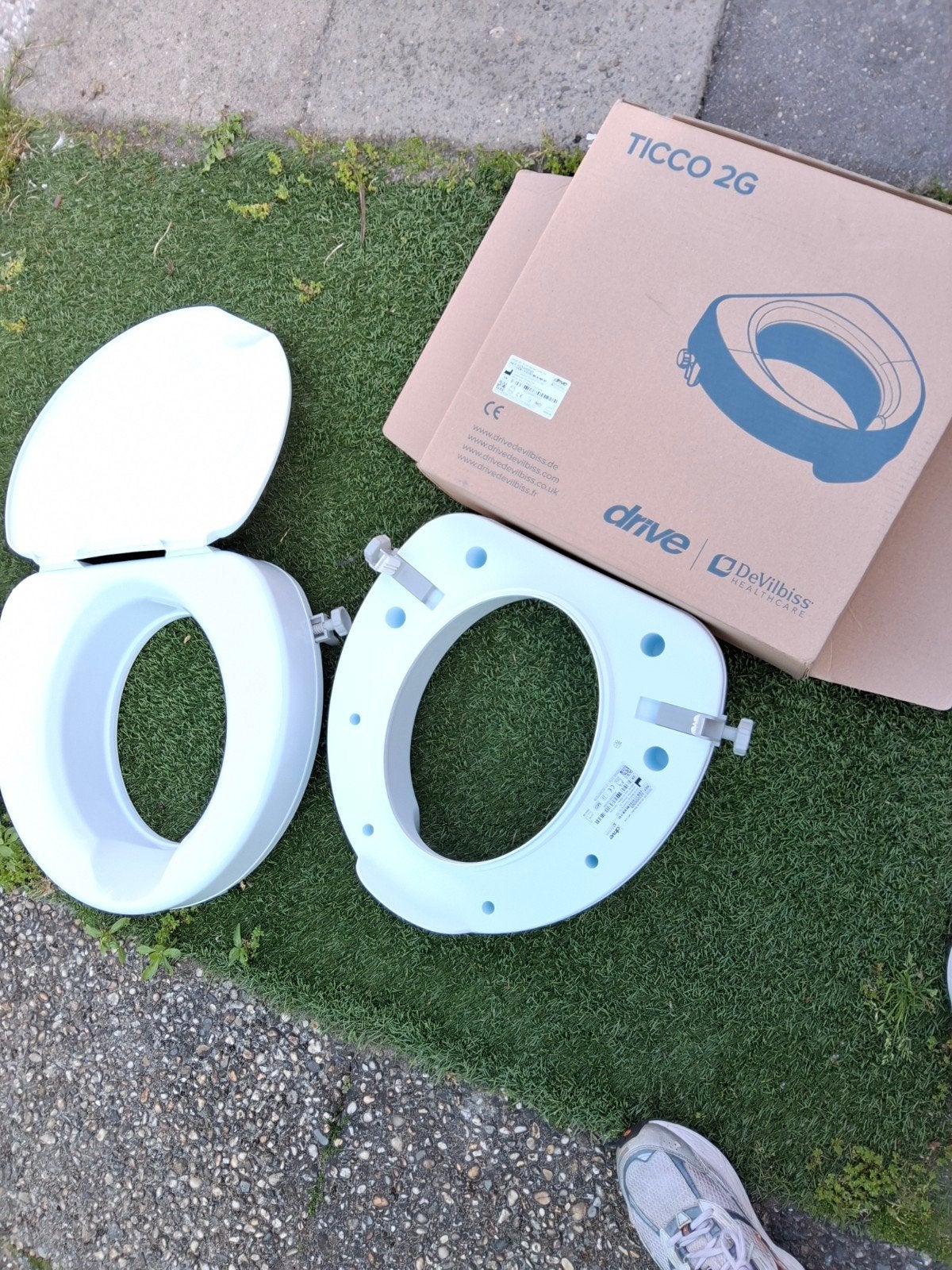 Opzet wc bril hoogte 10 cm., Ophalen, Toilet