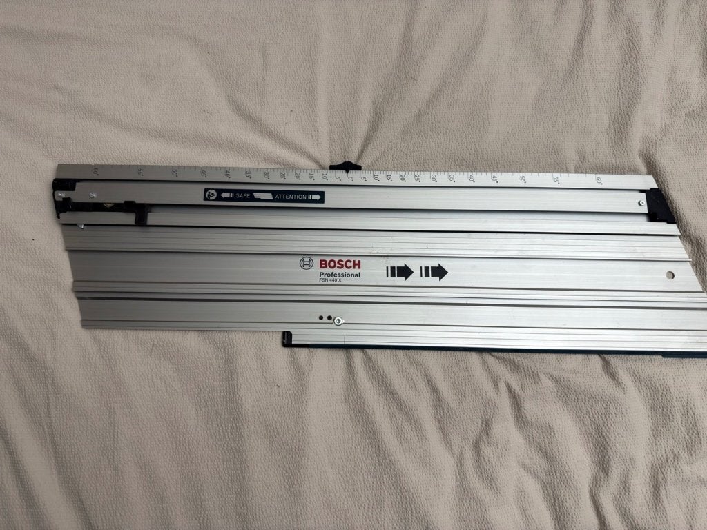 Bosch FSN 440 X Cirkelzaag lineaal, Minder dan 30 mm, Gebruikt, Cirkelzaag, Ophalen of Verzenden