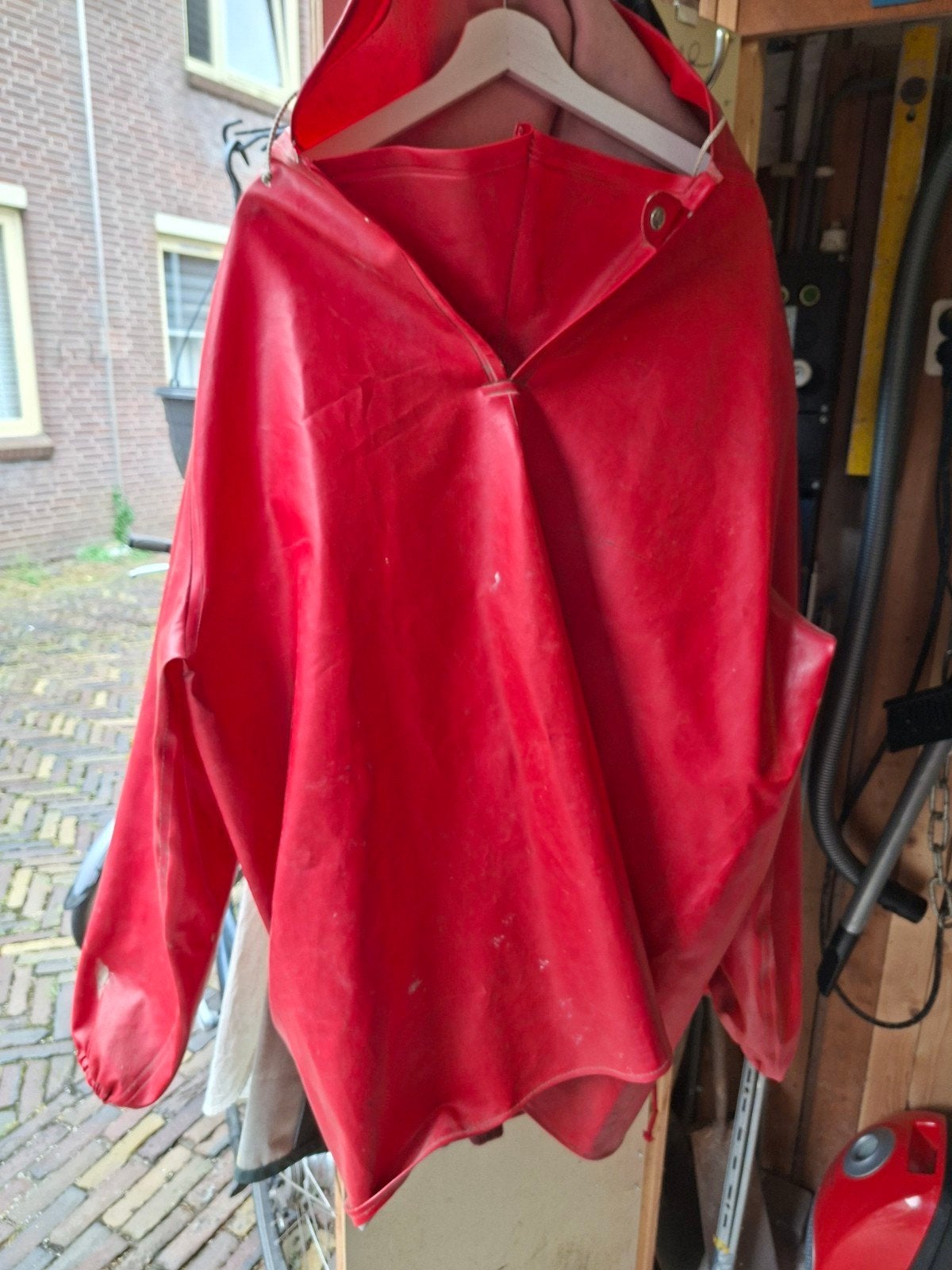 Waterdichte werkjas, Ophalen of Verzenden, Regenjas