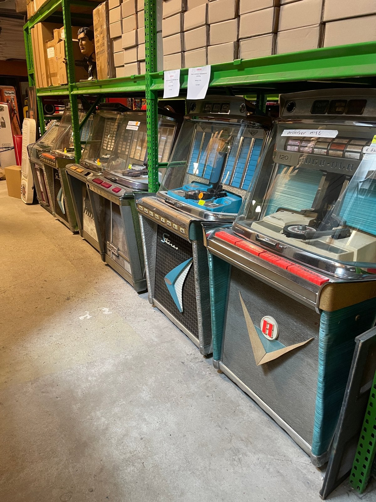 Ongerestaureerde jukeboxen te koop, Ophalen, Gebruikt, 1950 tot 1960, Overige merken