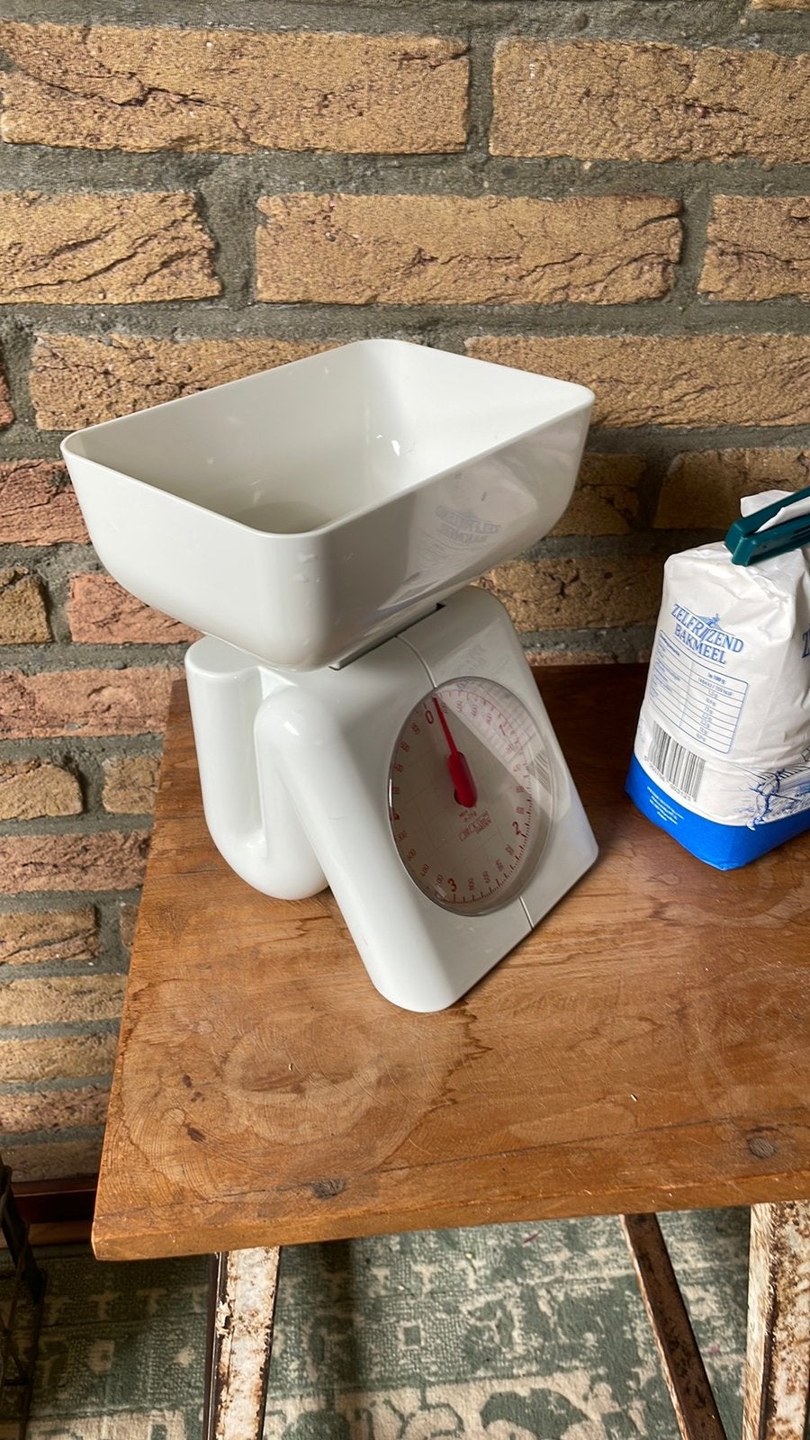 Vintage Zweeds design EKS analoge weegschaal voor keuken., Ophalen of Verzenden, Gebruikt