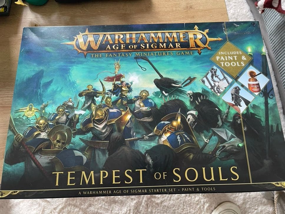 Warhammer Age of Sigmar: Tempest of Souls Starter Set, Gebruikt, Figuurtje(s), Warhammer, Ophalen of Verzenden