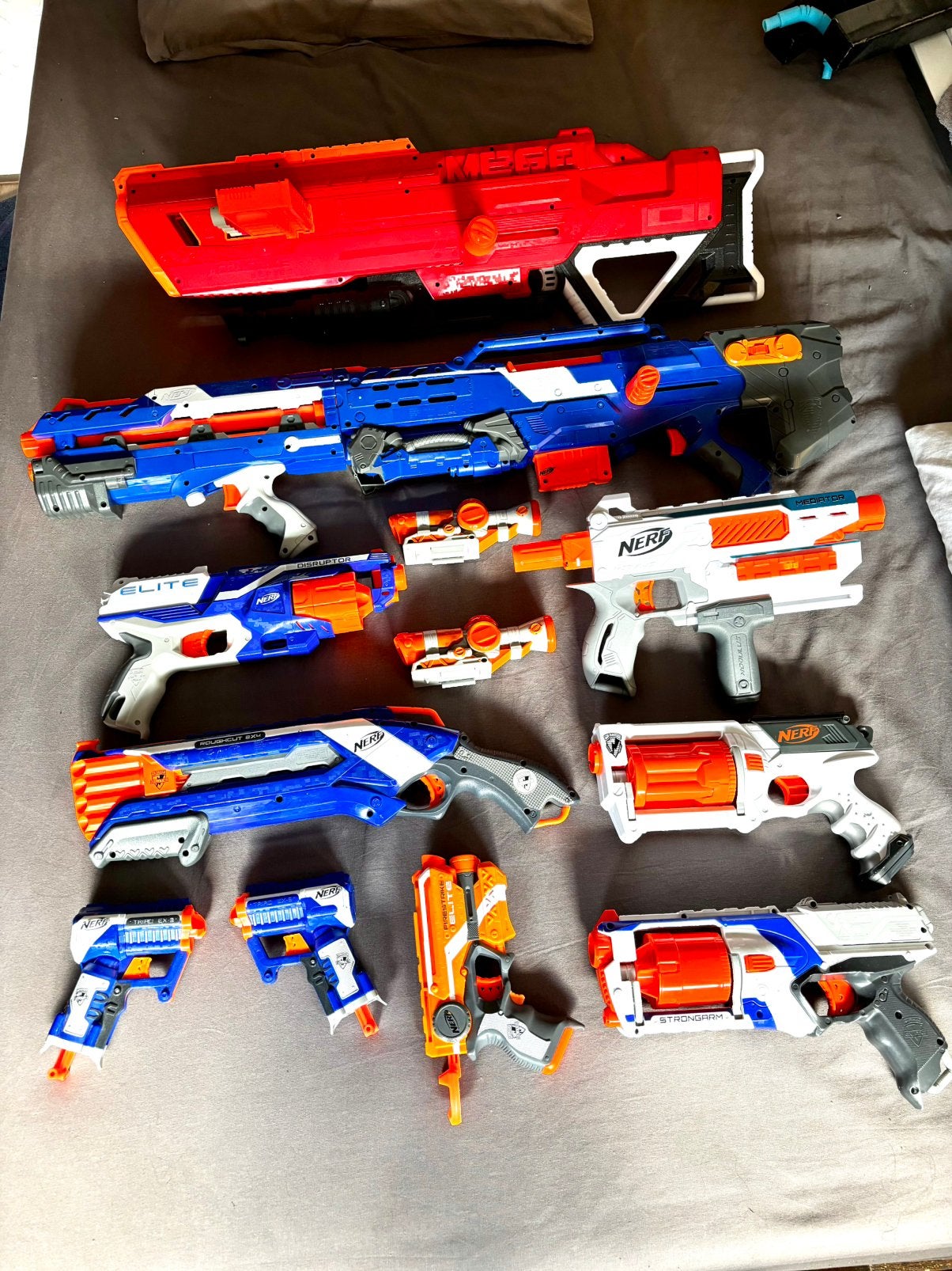 Grote verzameling Nerf Guns (10 stuks), Ophalen of Verzenden, Zo goed als nieuw