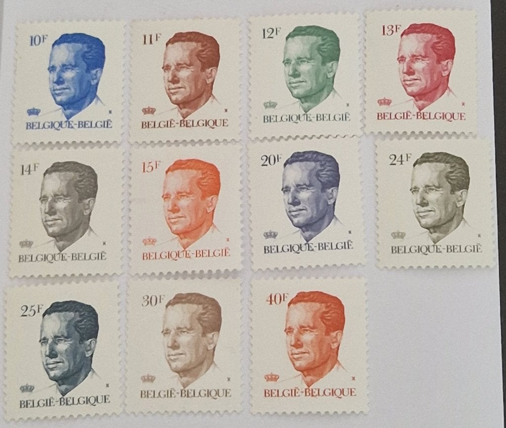 Belgie 1982-1990 - Obp 2069-2136 - Boudewijn type Velghe, Postzegels en Munten, Postzegels | Europa | België, Koninklijk huis