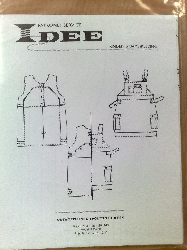 17 x IDEE en Jetje's naaipatronen voor kinderen, Hobby en Vrije tijd, Verzenden, Zo goed als nieuw, Kind, Overige merken