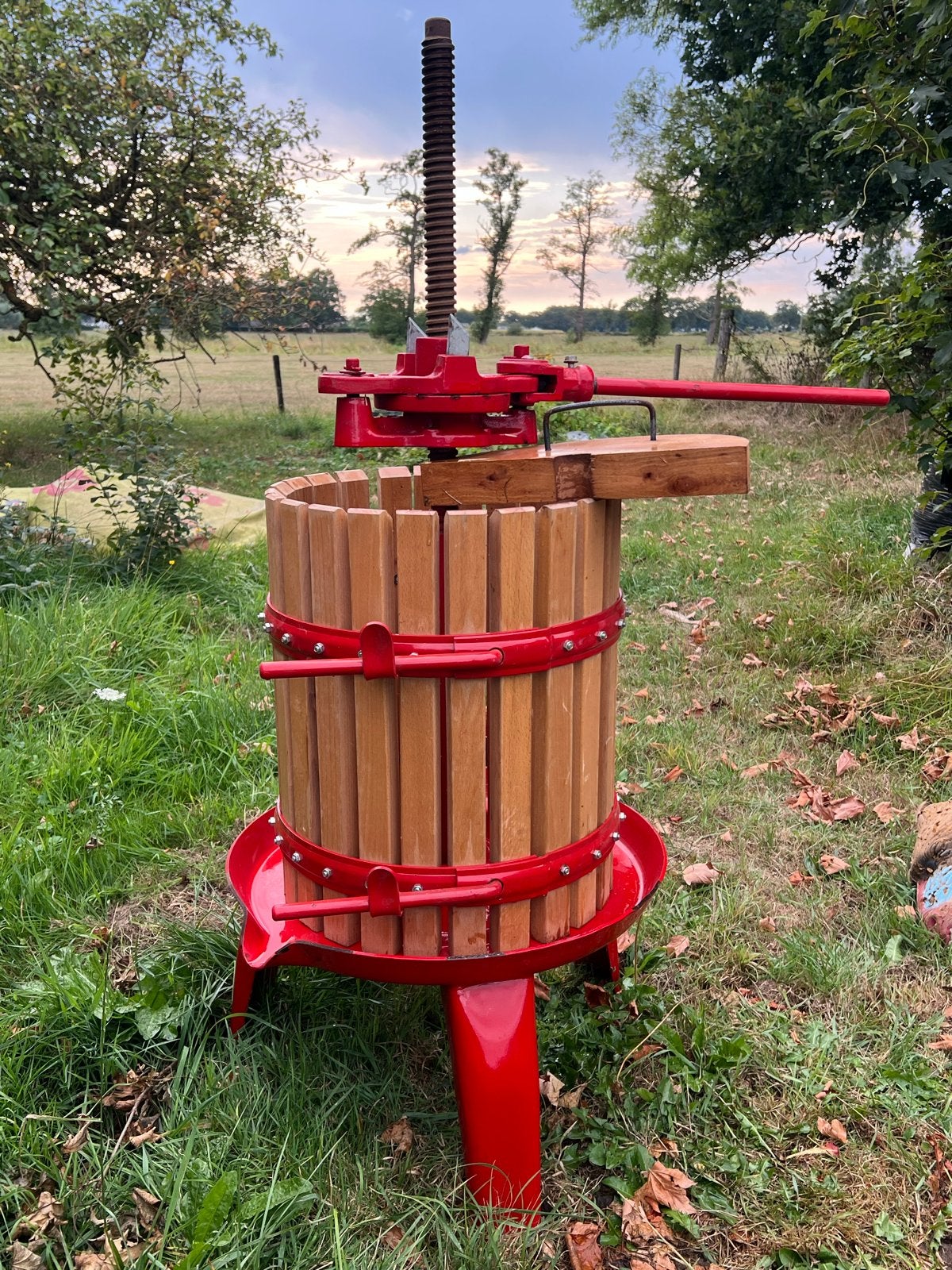 Robuuste Fruitpers - Perfect voor Sap en Cider, Ophalen, Gebruikt
