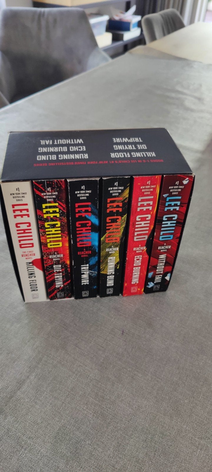 Lee Child Reacher Boxset - Boeken 1-6, Boeken, Ophalen of Verzenden, Zo goed als nieuw, Lee Child, Amerika