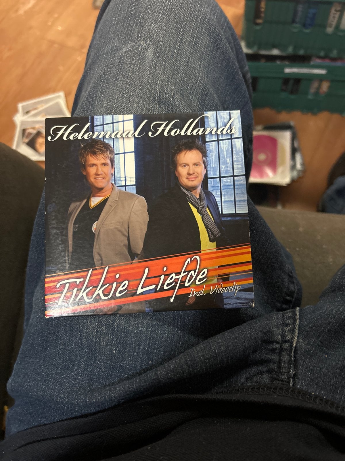 Helemaal Hollands - Tikkie Liefde CD Single (incl. videoclip, Ophalen of Verzenden, Gebruikt, Inclusief DVD