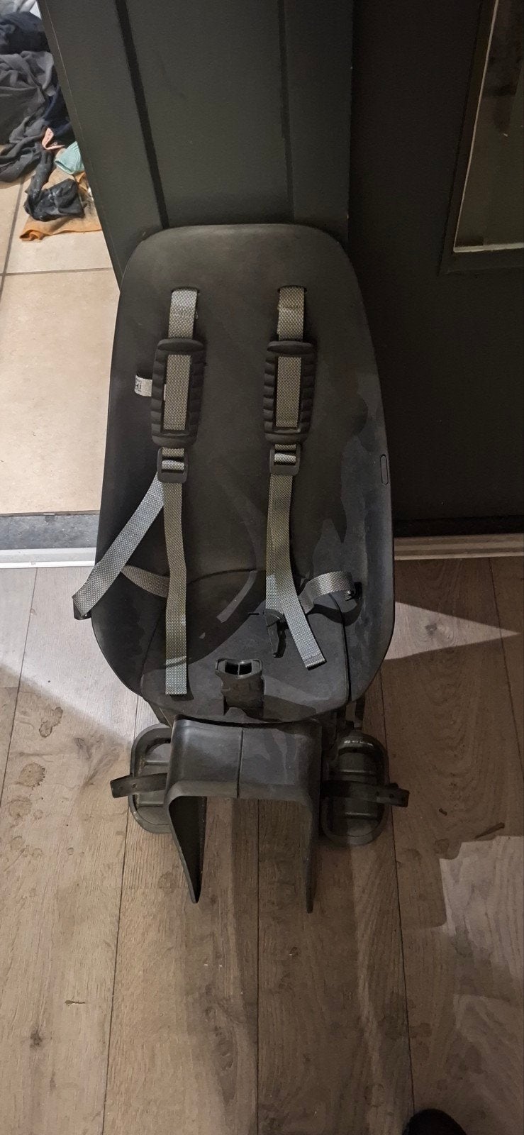 Fietszitje achter zonder montage, 15 t/m 25 kg, Achterzitje, Ophalen of Verzenden, Gebruikt
