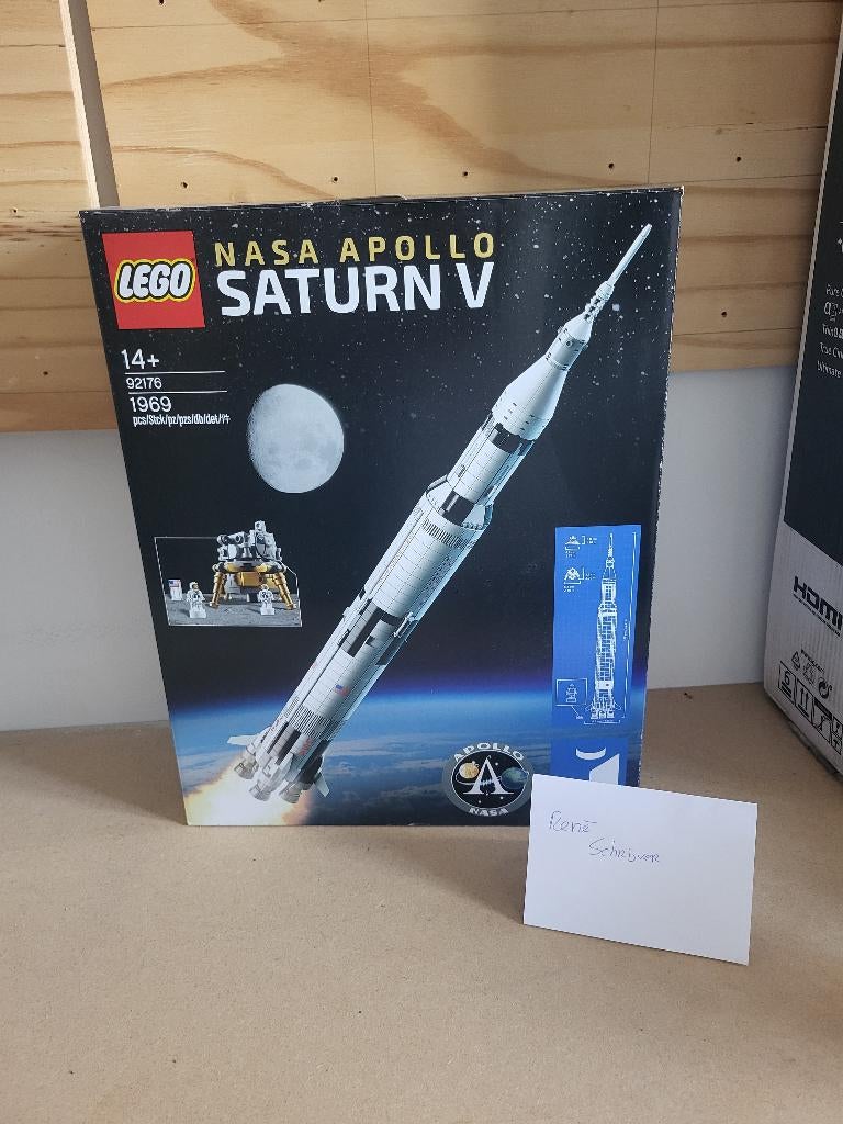 Lego 92176 Ideas NASA Apollo Saturn V, Compleet, Lego, Ophalen of Verzenden, Complete set