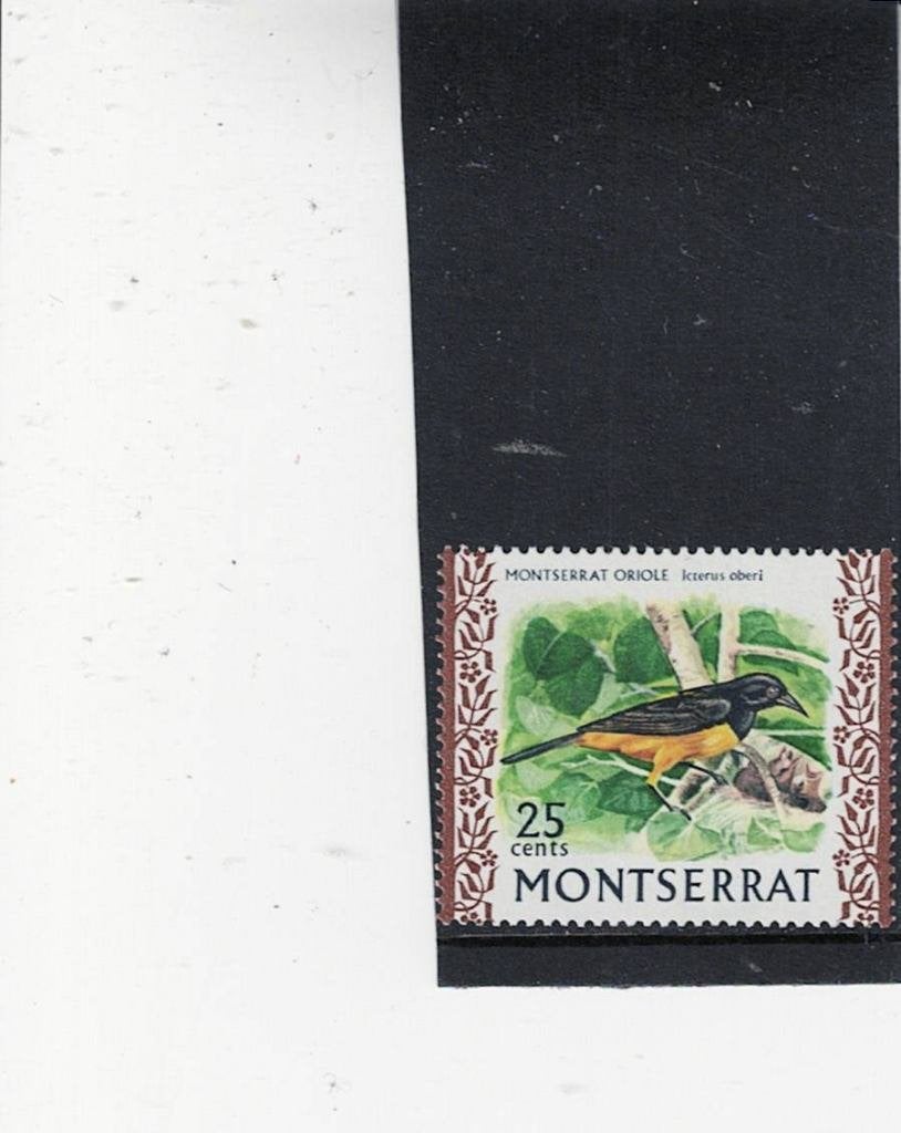 vogel Monserrat, Ophalen of Verzenden, Postfris, Dier of Natuur