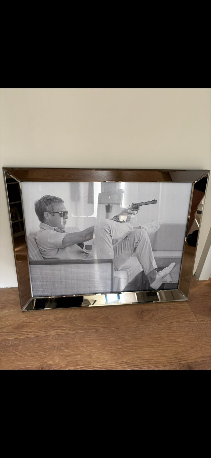 Spiegelschilderij te koop, Huis en Inrichting, Ophalen, Zo goed als nieuw