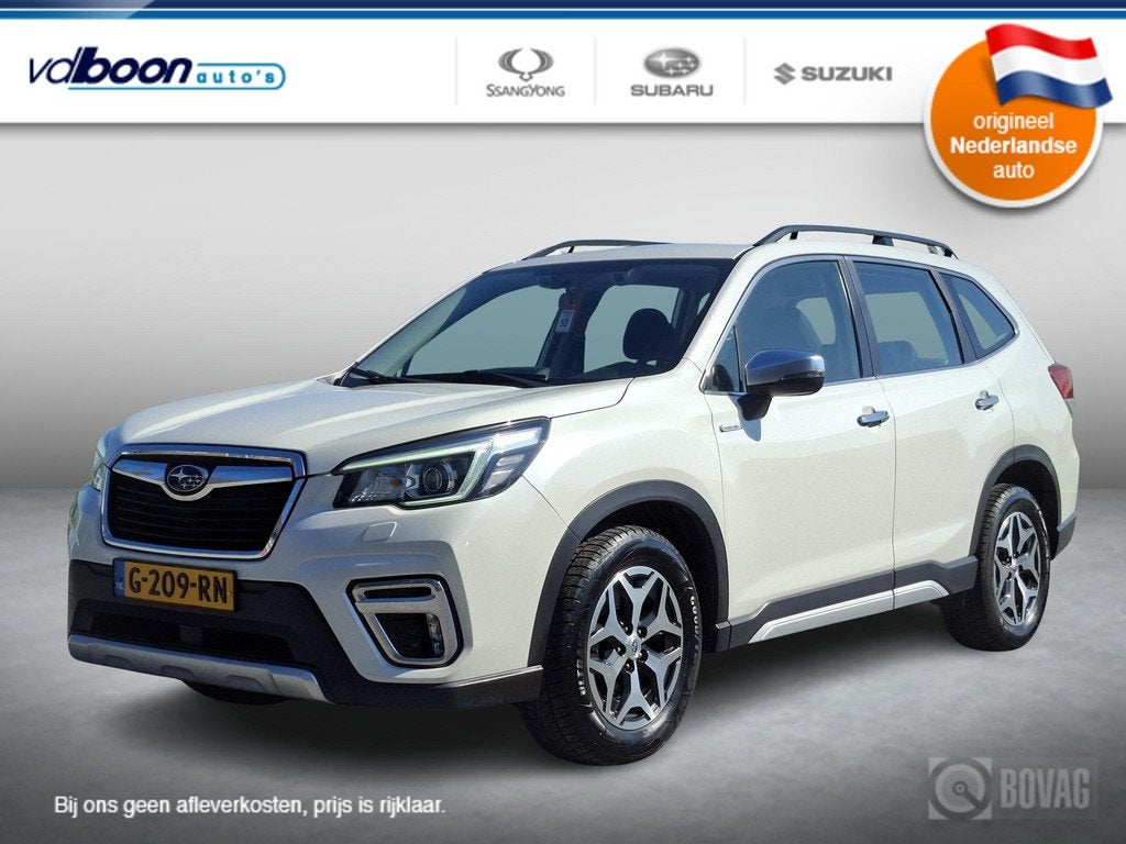 Subaru Forester 2.0i e-BOXER Comfort TREKH. | NL-auto | rijk, Auto's, Subaru, 12 maanden, Euro 6, 4 cilinders, Wit