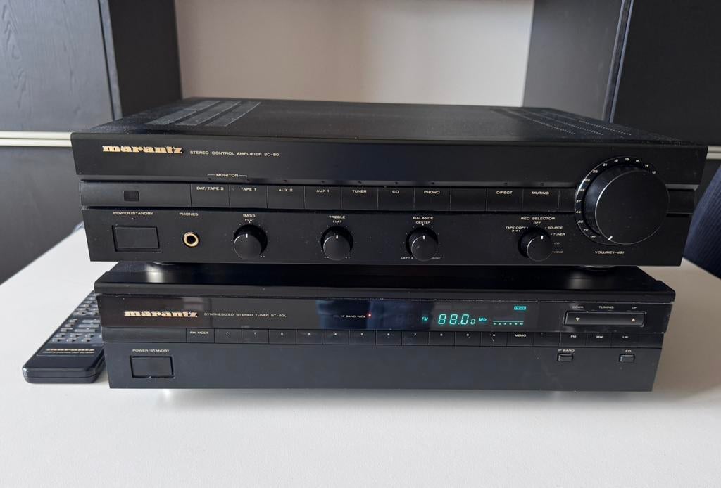 Marantz SC-80 voorversterker, Marantz, Ophalen of Verzenden, Zo goed als nieuw, Minder dan 60 watt