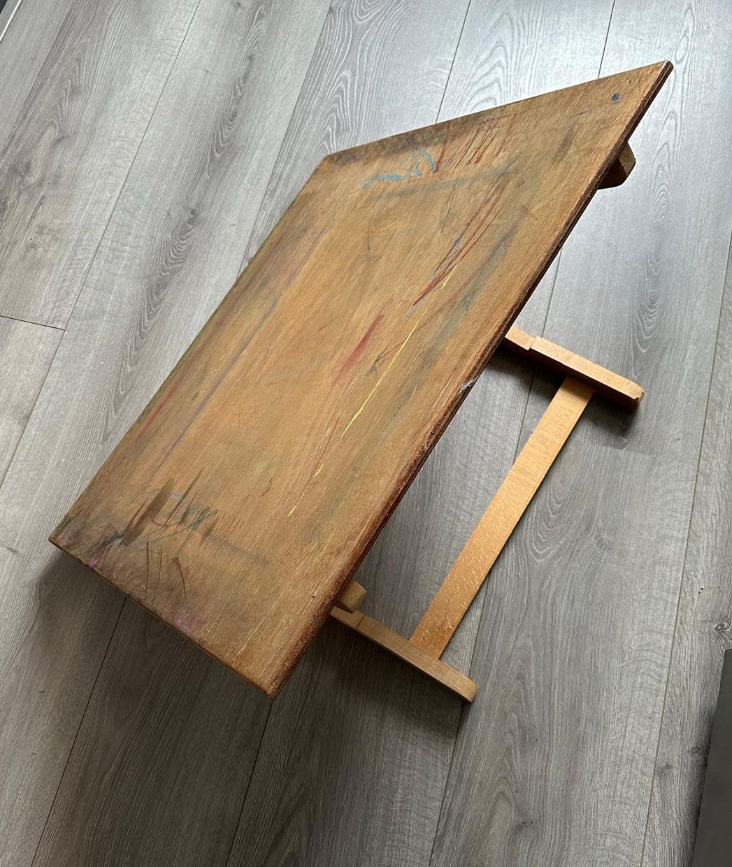 Tekentafel voor op bureau, tafelezel, schildersezel, Ophalen of Verzenden, Gebruikt, Ezel