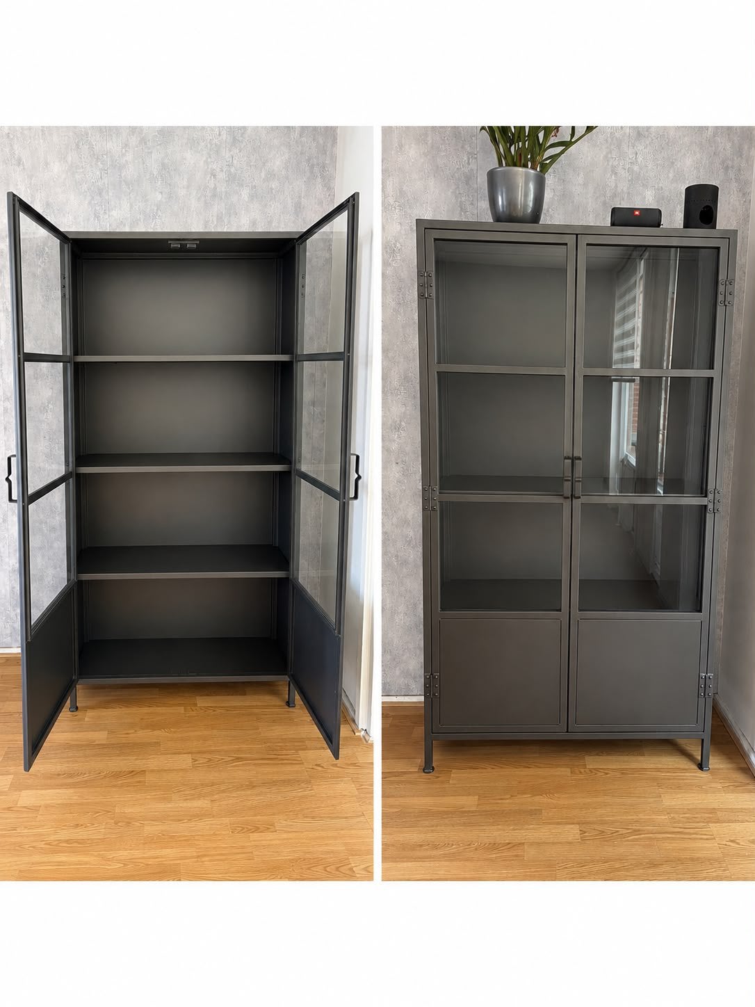Industriele kast ijzer, Ophalen, 100 tot 150 cm, Zo goed als nieuw, Metaal