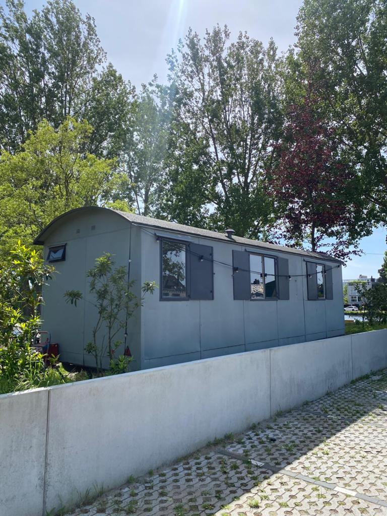 Tiny house/schaftwagen/pipowagen, Ophalen, Gebruikt