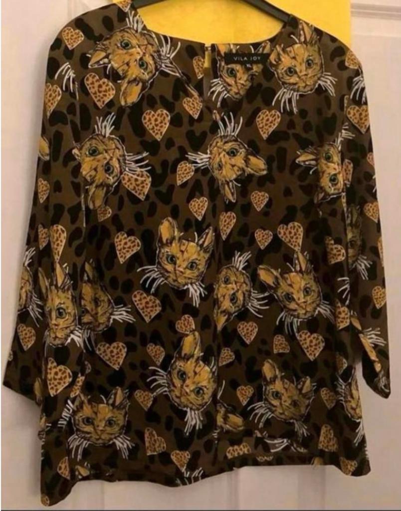 NIEUWE blouse Vila Joy … mooi !maat L, Overige kleuren, Maat 42/44 (L), Nieuw, Ophalen of Verzenden