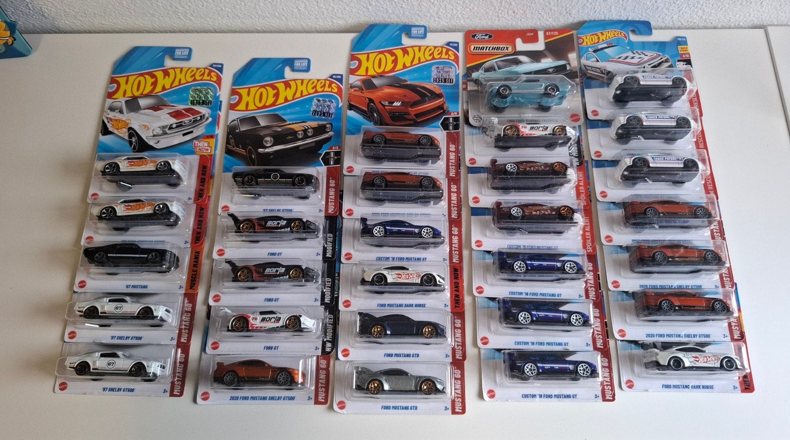 Hot Wheels Ford mainlines 2/2, Verzenden, Nieuw, Auto