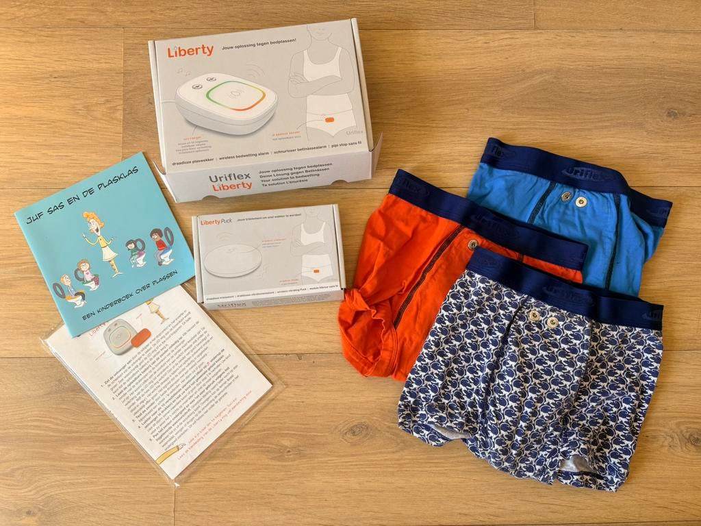 Plaswekker Uriflex Liberty met broekjes maat 128-134, Kinderen en Baby's, Kinderspulletjes, Ophalen of Verzenden, Zo goed als nieuw