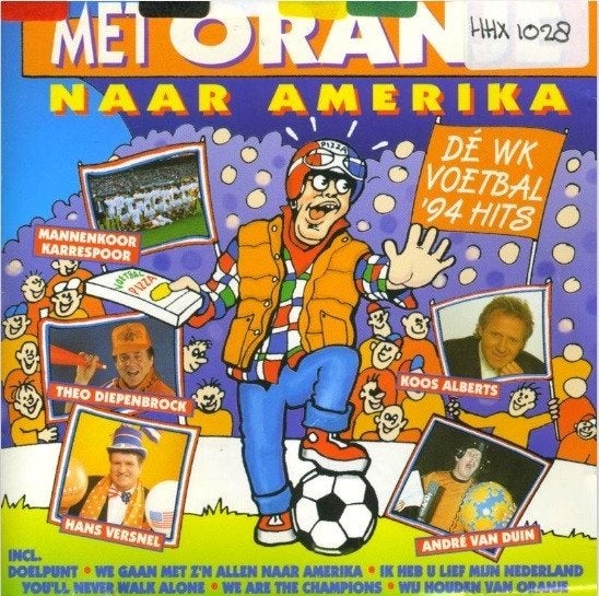 Met Oranje Naar Amerika Voetbal WK Originele CD, Ophalen of Verzenden, Nieuw in verpakking, Overige genres, Album