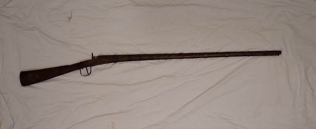 Antieke Afghaanse Jezail (ca. 1850) - Vrijgesteld Verzamelst, Verzamelen, Militaria | Algemeen, Ophalen of Verzenden, Overige soorten