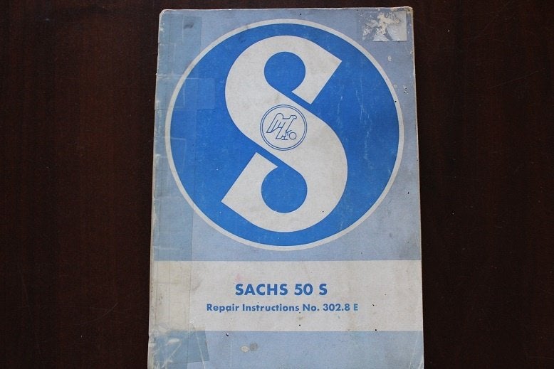 Sachs 50S 5 speed repair manual 1964 ?? werkplaatsboekje, Ophalen of Verzenden