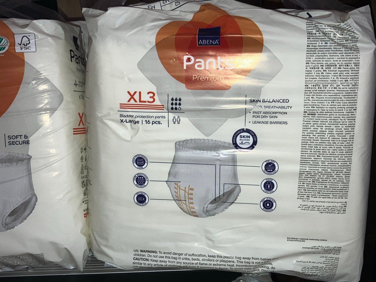 Abena Pants XL3 nieuw, Diversen, Verpleegmiddelen, Ophalen of Verzenden, Nieuw