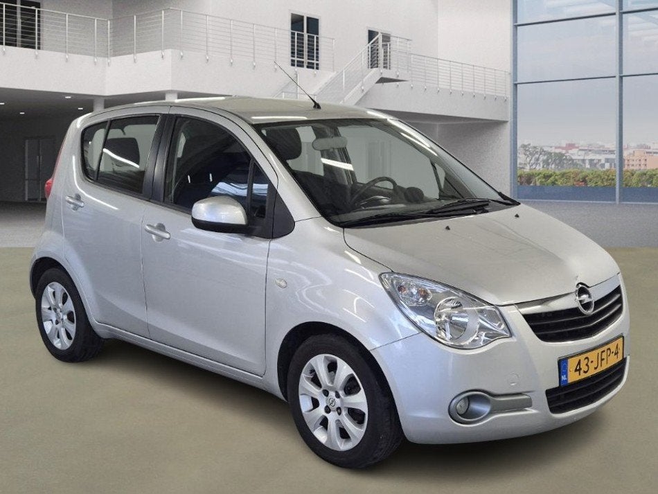 Opel Agila 1.2 Enjoy 2e Eigenaar 73.700 km +NAP NL-auto, Auto's, 4 cilinders, 965 kg, Origineel Nederlands, Bedrijf