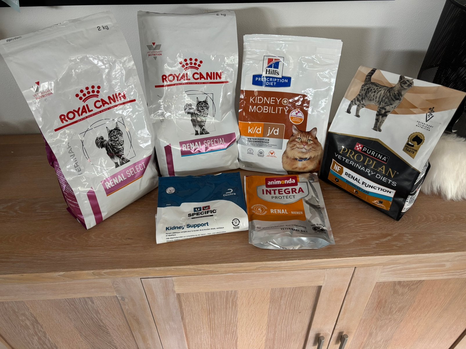 Proefzakjes brokjen renal/nierdieet kat, Dieren en Toebehoren, Dierenvoeding, Ophalen of Verzenden, Kat