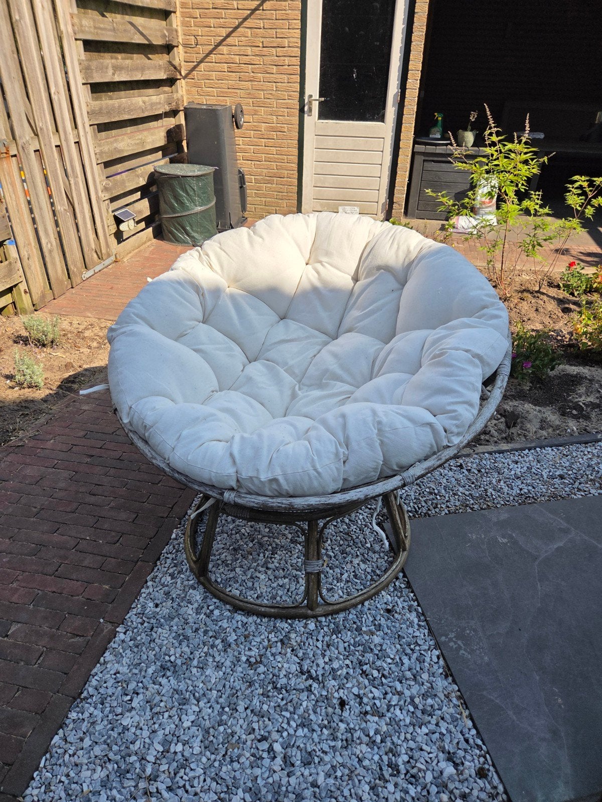 Papasan, Ophalen, Zo goed als nieuw, Loungeset, Stoel