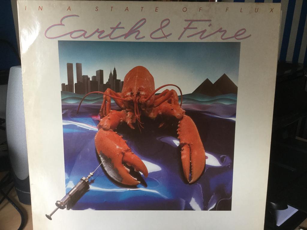 Earth & Fire-In a state of flux. 1982., Ophalen of Verzenden, Gebruikt, 12 inch