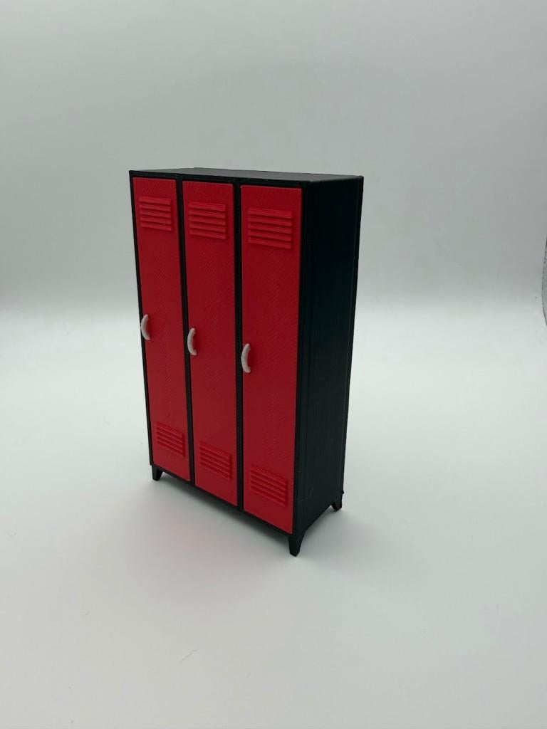 Miniatuur locker kast – schaal 1:18, Nieuw, TGR-3D, 6911CA, Groter dan 1:35