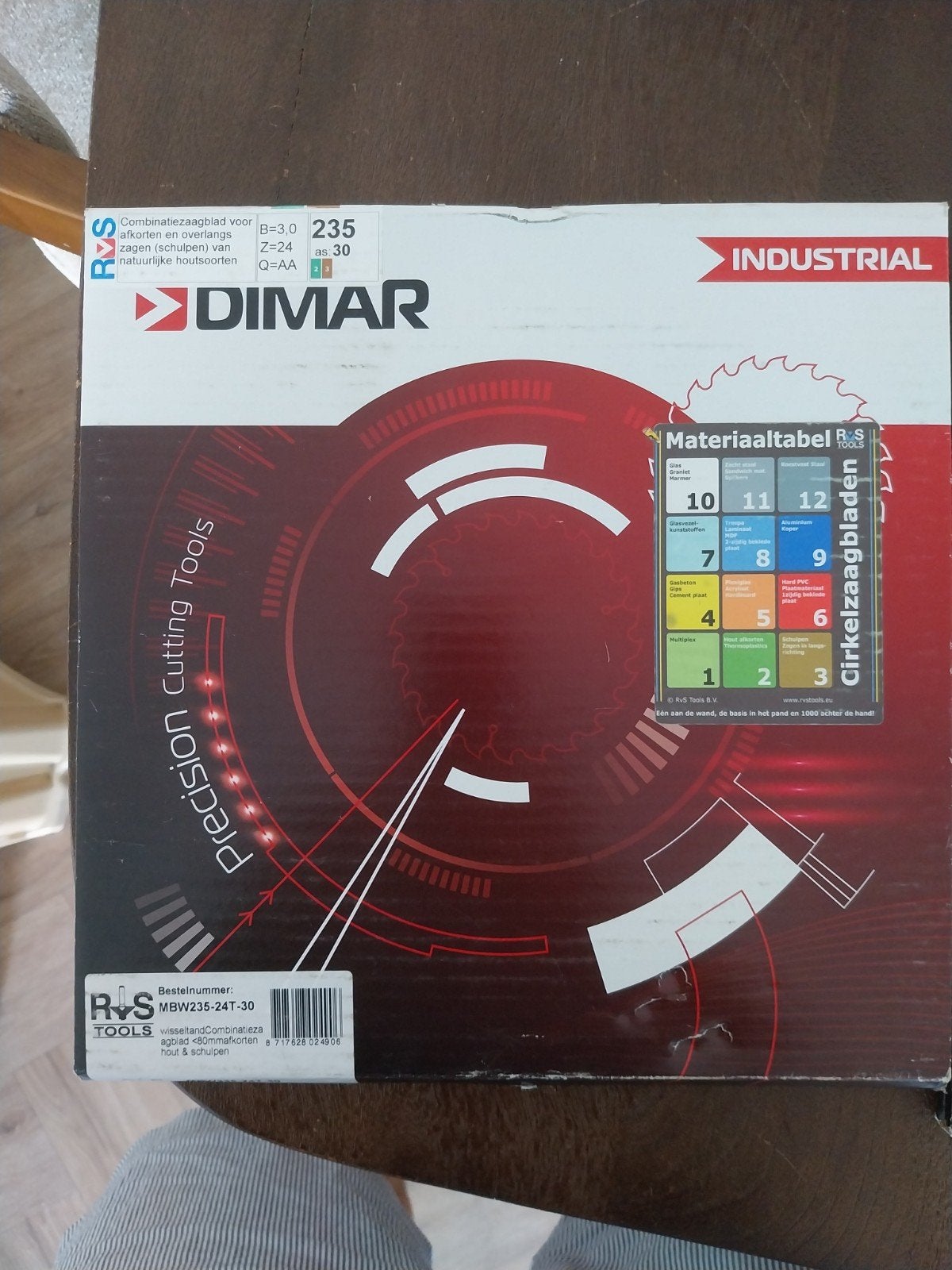 Nieuw Dimar Cirkelzaagblad 235mm - Ongebruikt, Ophalen of Verzenden