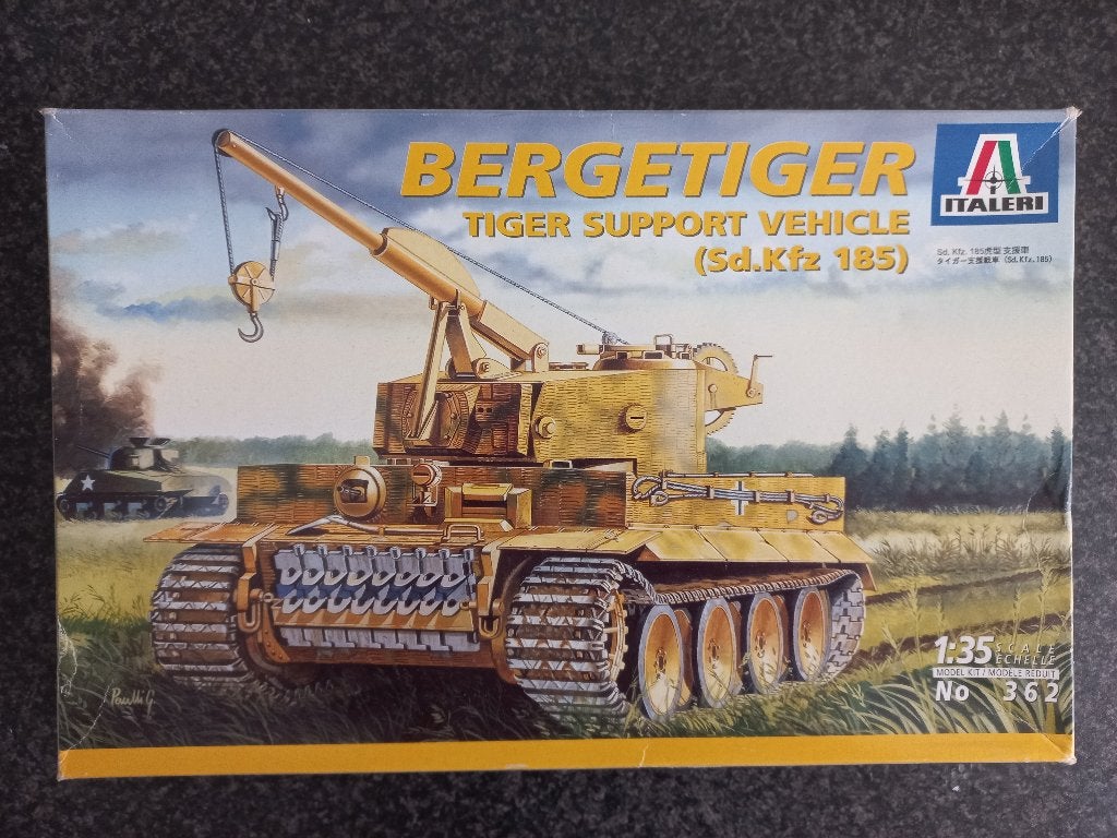 Bergetiger Sd. Kfz. 185 + Eduard PE 35 219 - 1/35 Italeri, Tank, Italeri, 1:32 tot 1:50, Nieuw