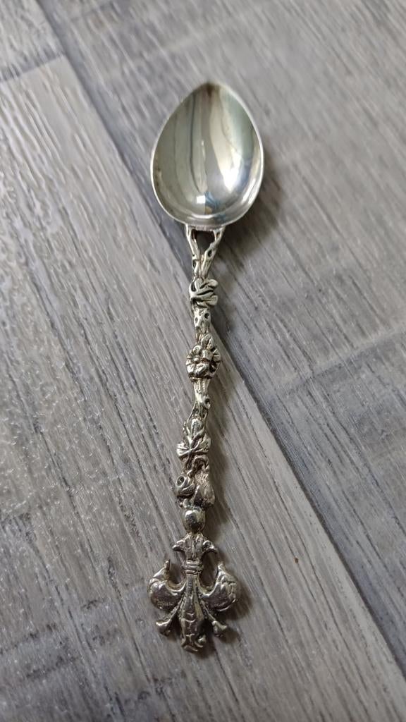 Vintage lepeltje, 800 zilver, Ophalen of Verzenden