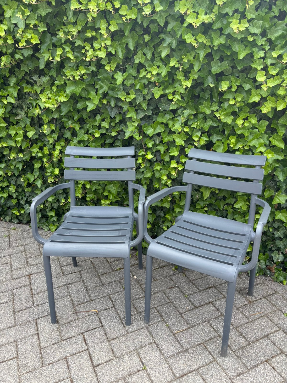 Tuinstoelen, Ophalen, Zo goed als nieuw, Kunststof, Stapelbaar