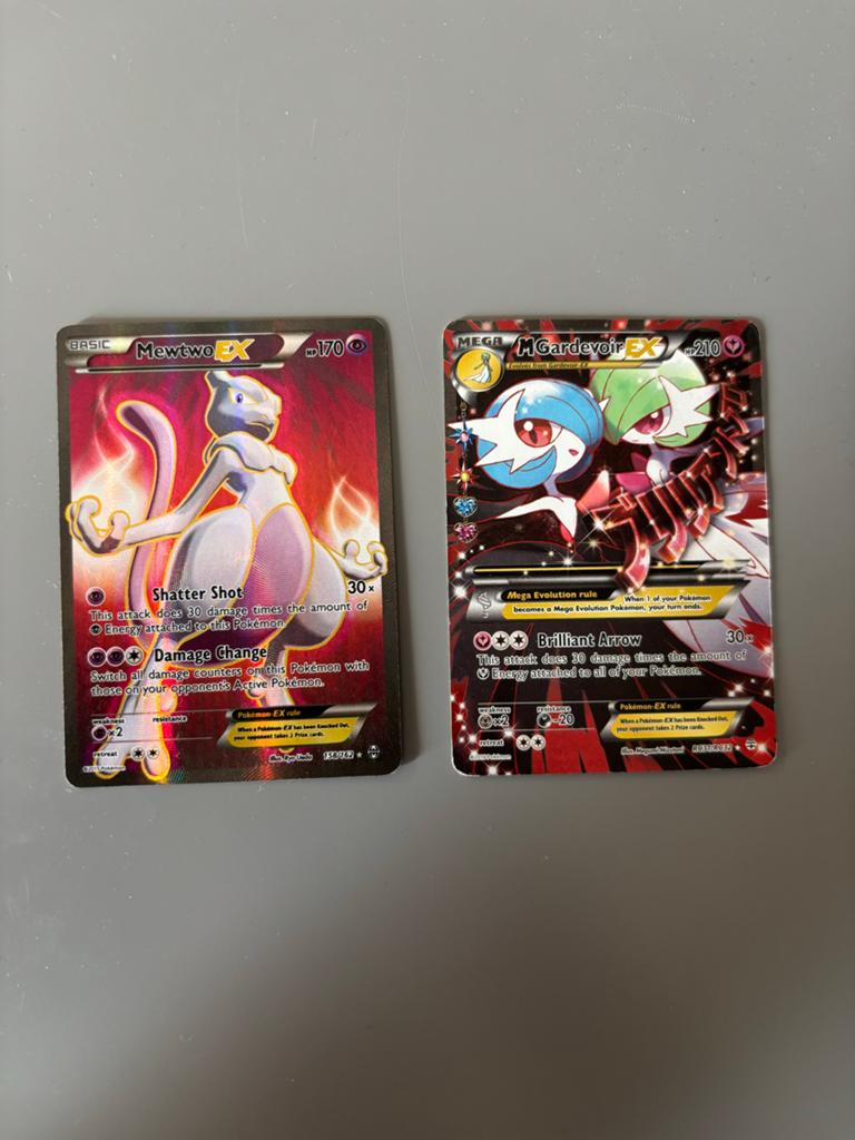 Pokemon kaarten Mewtwo en Gardevoir, Ophalen of Verzenden