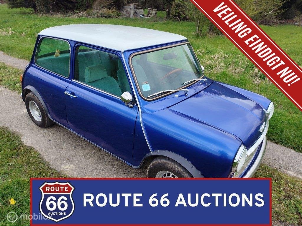 Austin Mini 1000 | 1983 | Route 66 Auctions, Auto's, Austin, Overige carrosserieën, Zwart, Bedrijf